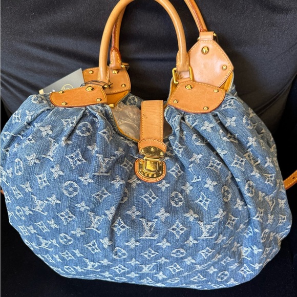 Louis Vuitton Blue Monogram Denim Bag